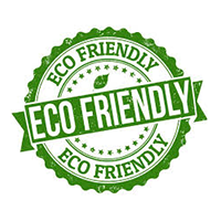 Eco friendly carpet cleaning badge